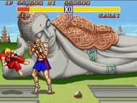une photo d'Ã©cran de Street Fighter 2 - The World Warrior sur Nintendo Super Nes